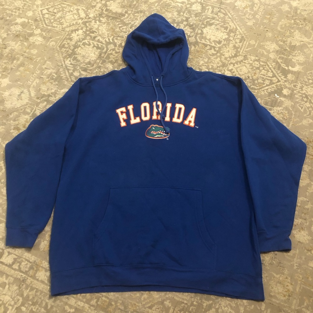 University of Florida Gators Blue Vintage XXL E5 College Classics Hoodie